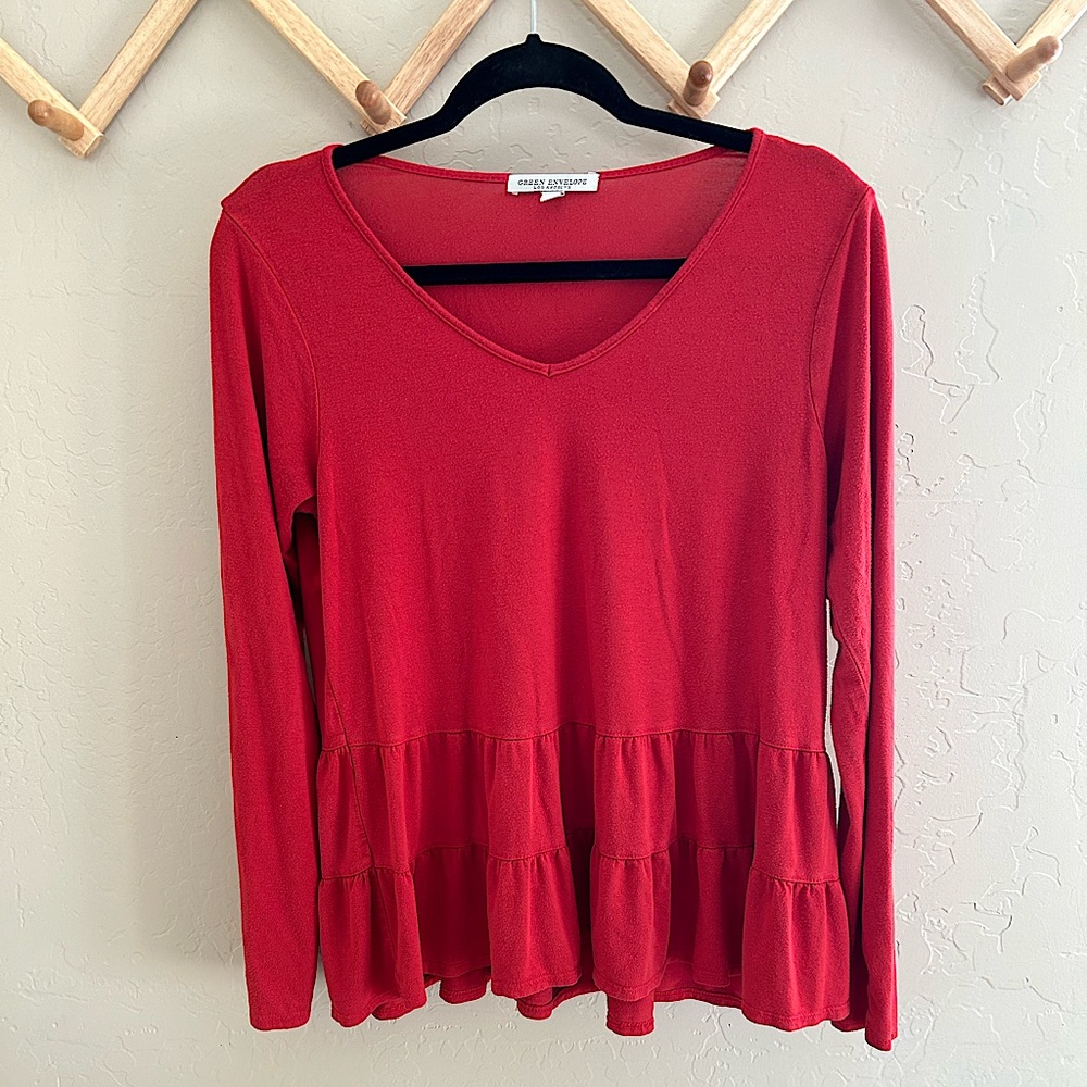 Red Tiered Top